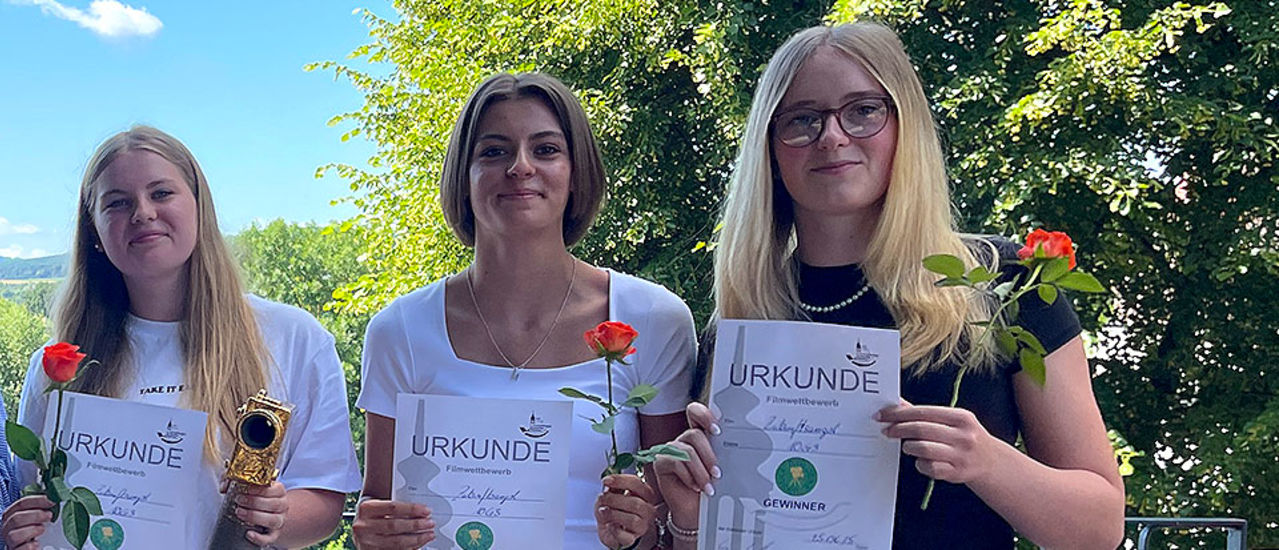 Verleihung der "Goldenen Ursula" an der Ursulinenschule 